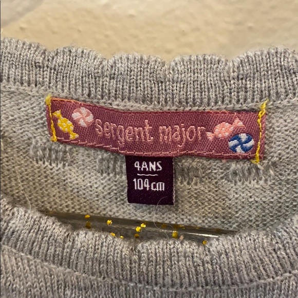 EUC 4 years Sergeant Major Grey Sweater Dress! - Picture 4 of 8